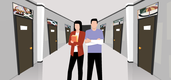 Students Collaborate Artwork Homeless Youth Center